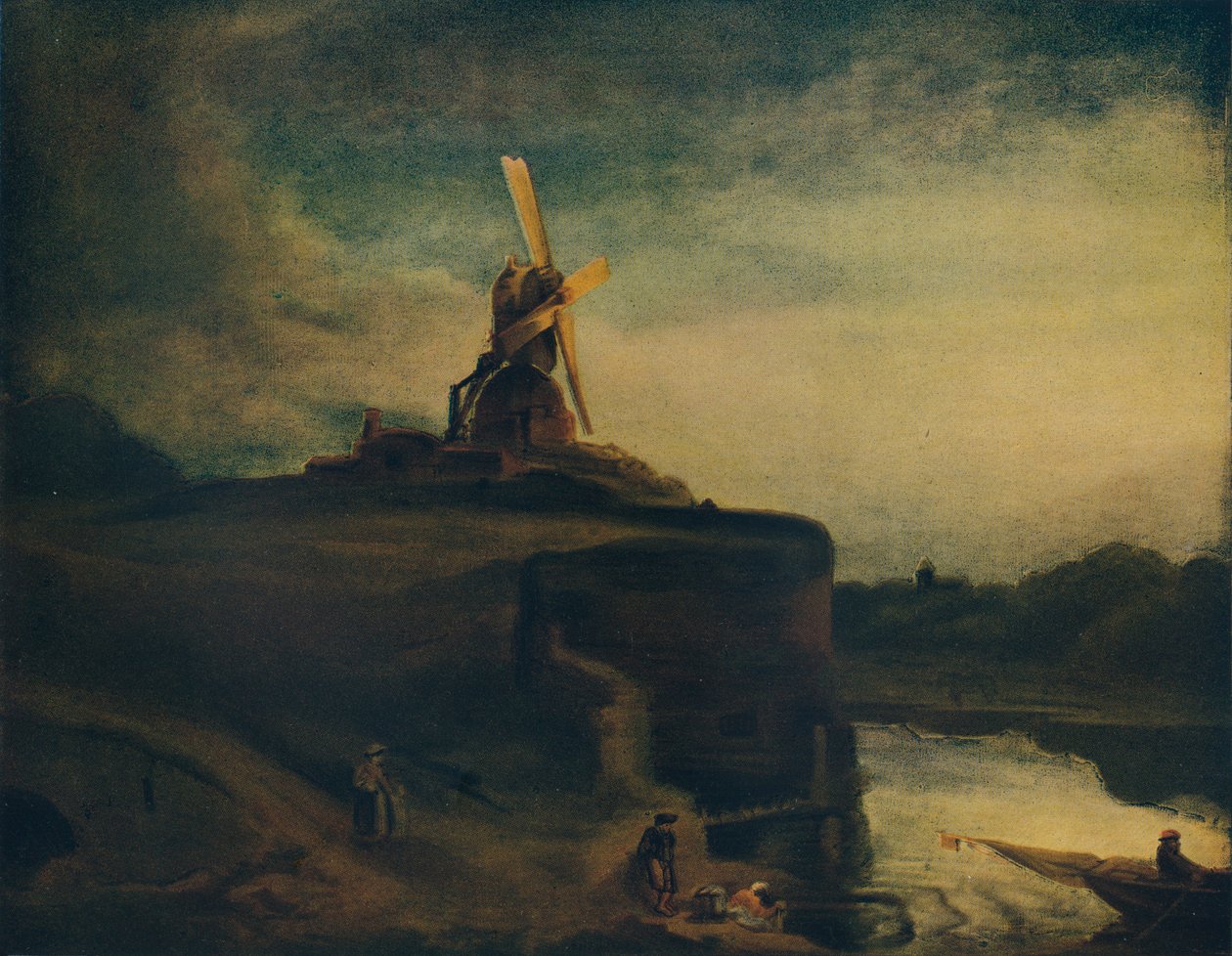 Stary Młyn, XIX w., 1913 autorstwa John Sell Cotman