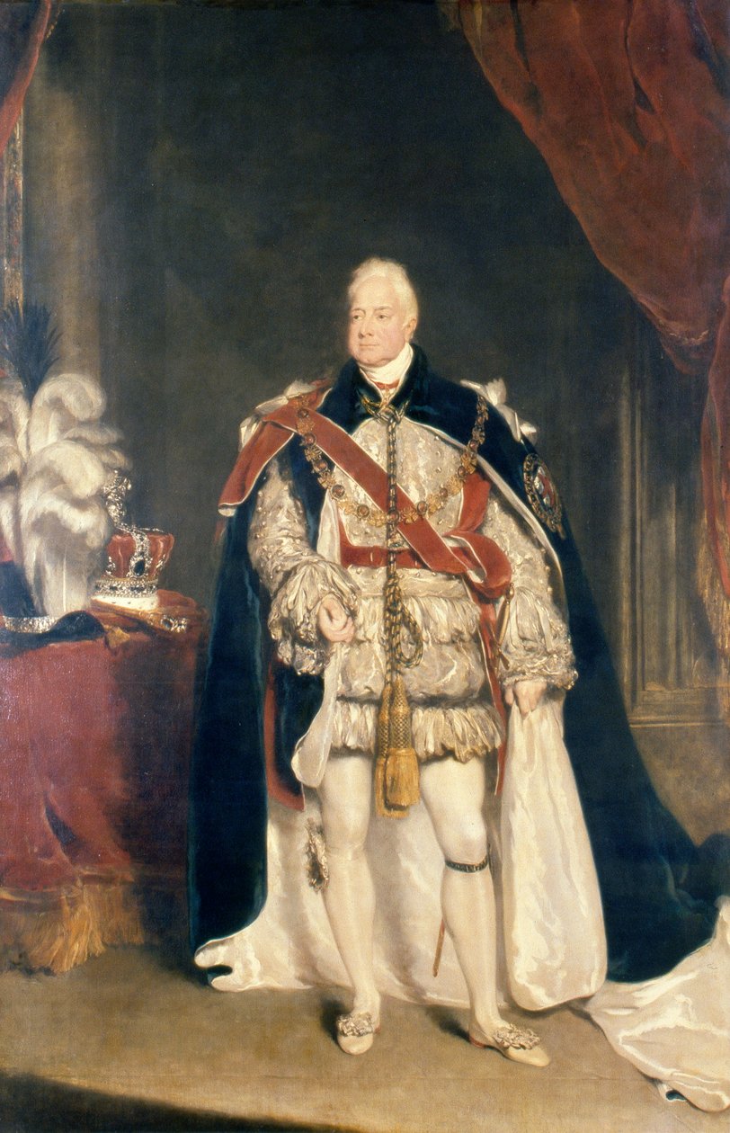 Portret Wilhelma IV autorstwa John Simpson