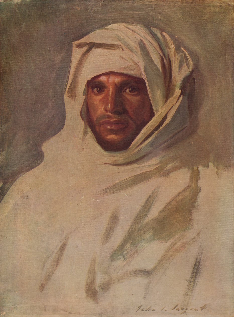 Arab beduiński, ok. 1891 r., ok. 1915 r. autorstwa John Singer Sargent