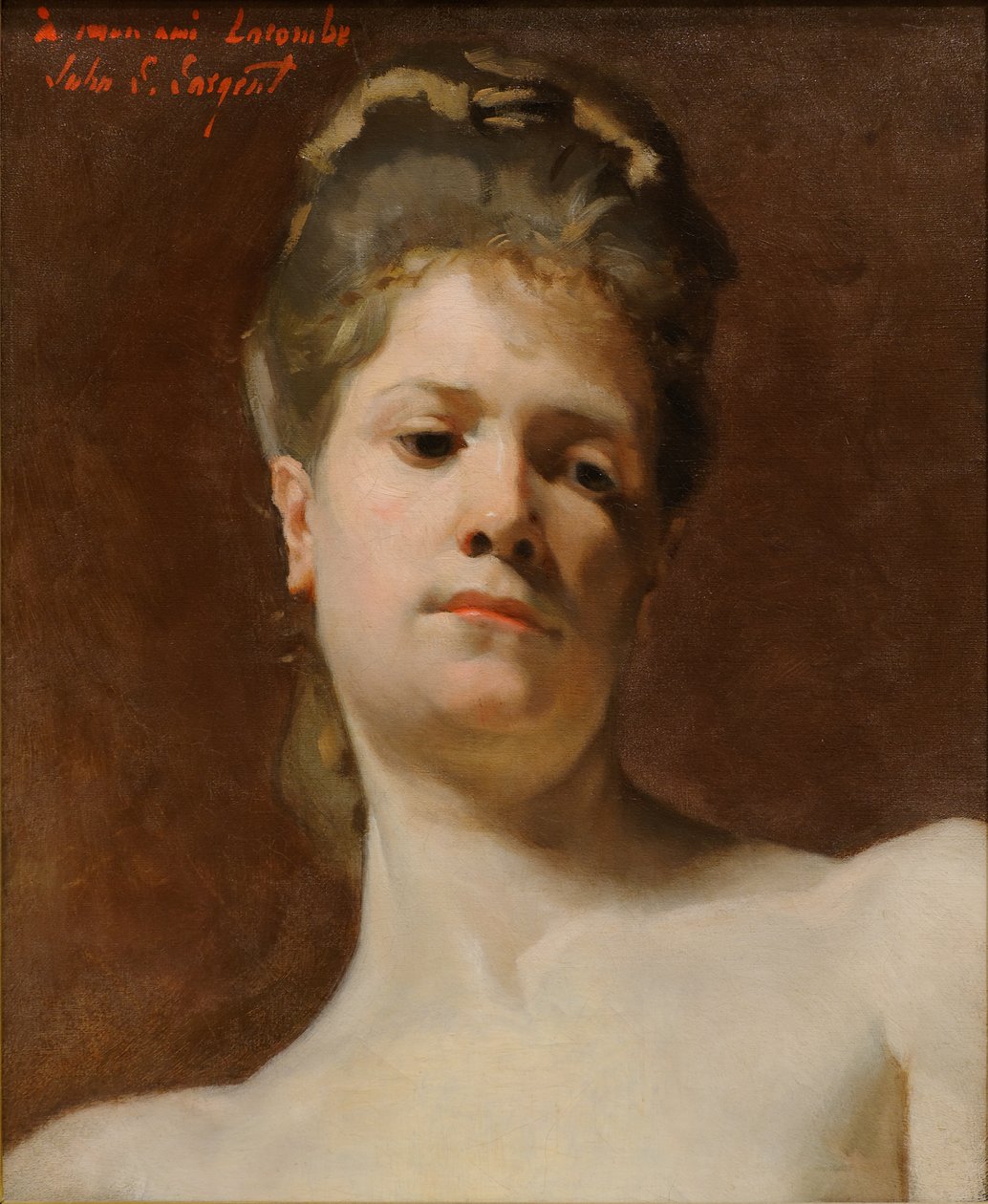 Blond modelka, ok. 1877 (olej na płótnie) autorstwa John Singer Sargent