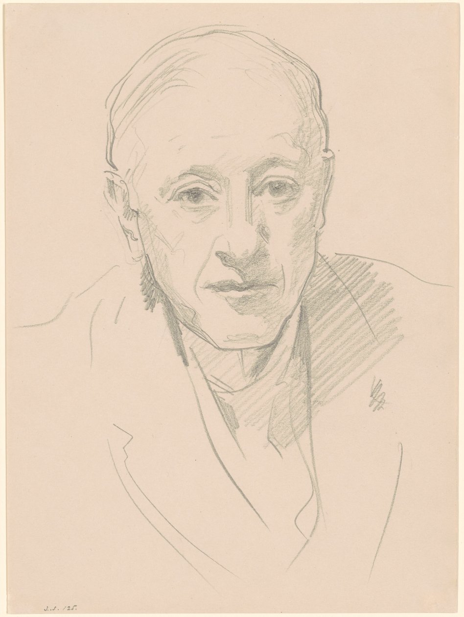Popiersie mężczyzny, 1880-1905. autorstwa John Singer Sargent