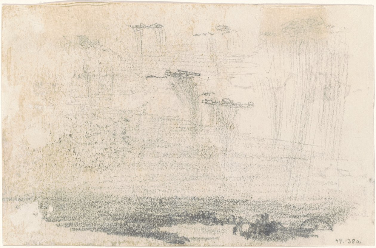 Chmury [verso] autorstwa John Singer Sargent