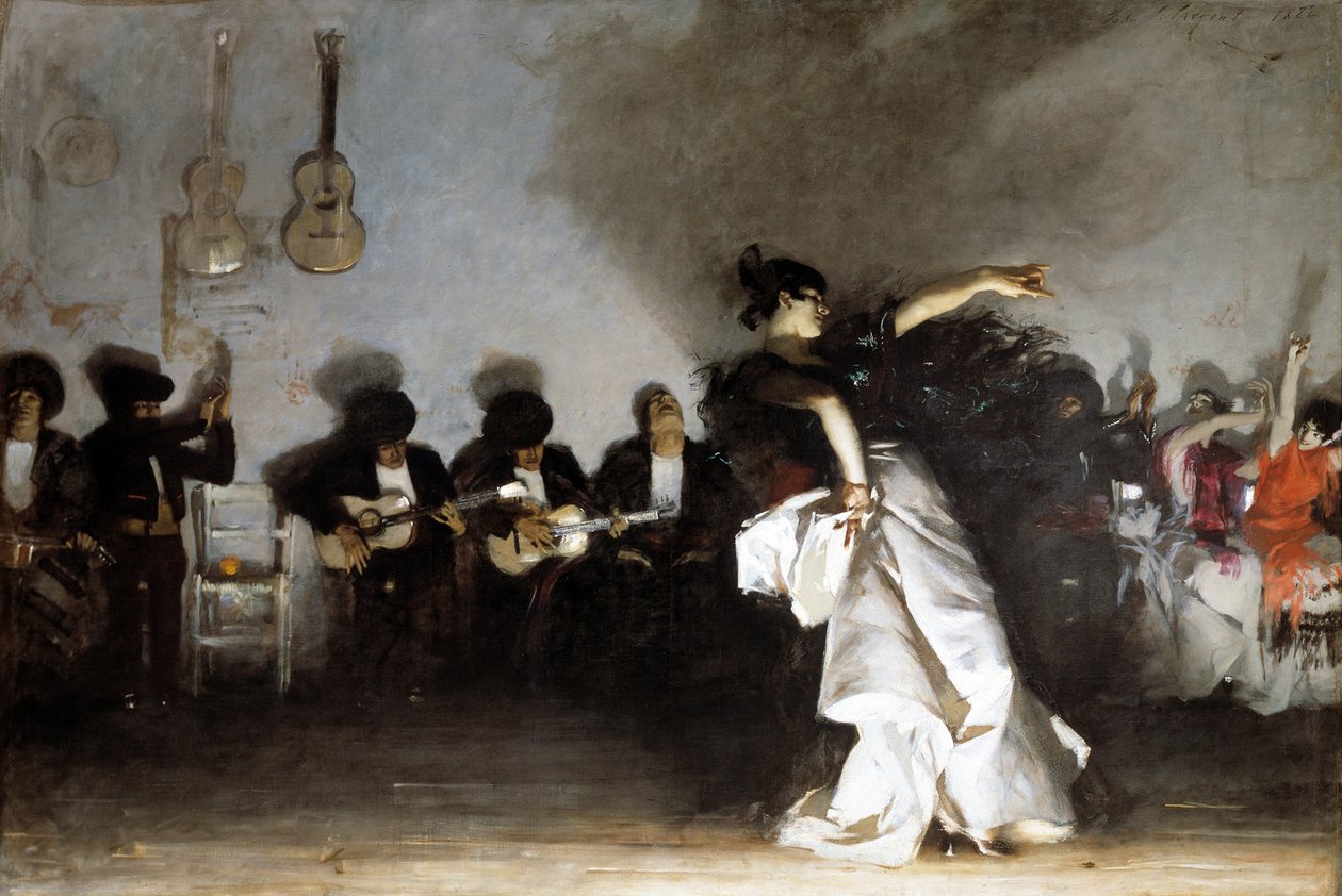 Jaleo, 1882 autorstwa John Singer Sargent