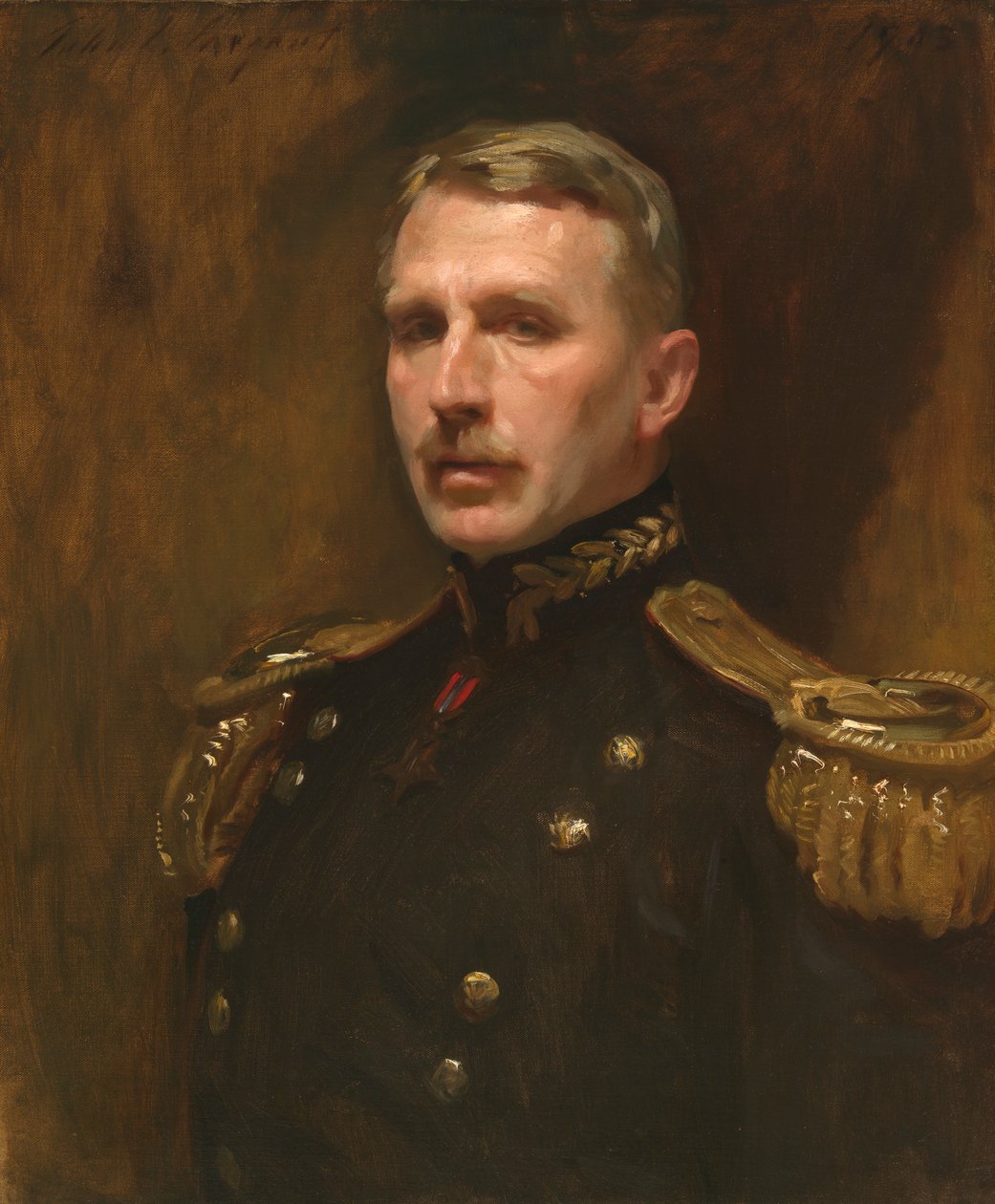 Leonard Wood, 1903. autorstwa John Singer Sargent