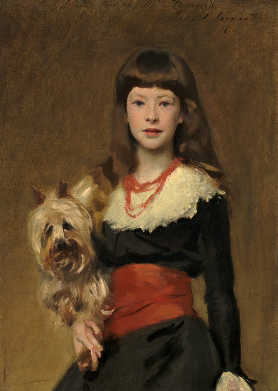 Panna Beatrice Townsend, 1882. autorstwa John Singer Sargent