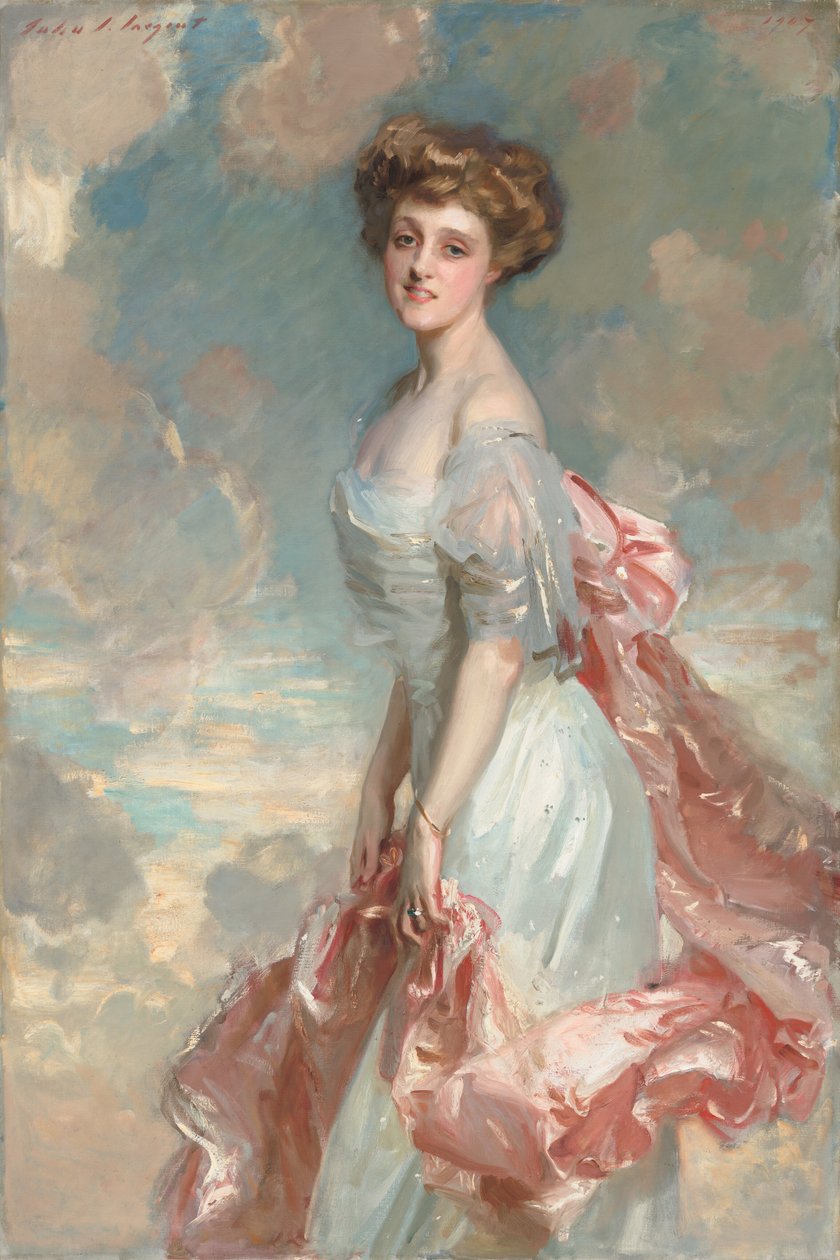 Panna Matylda Townsend, 1907. autorstwa John Singer Sargent