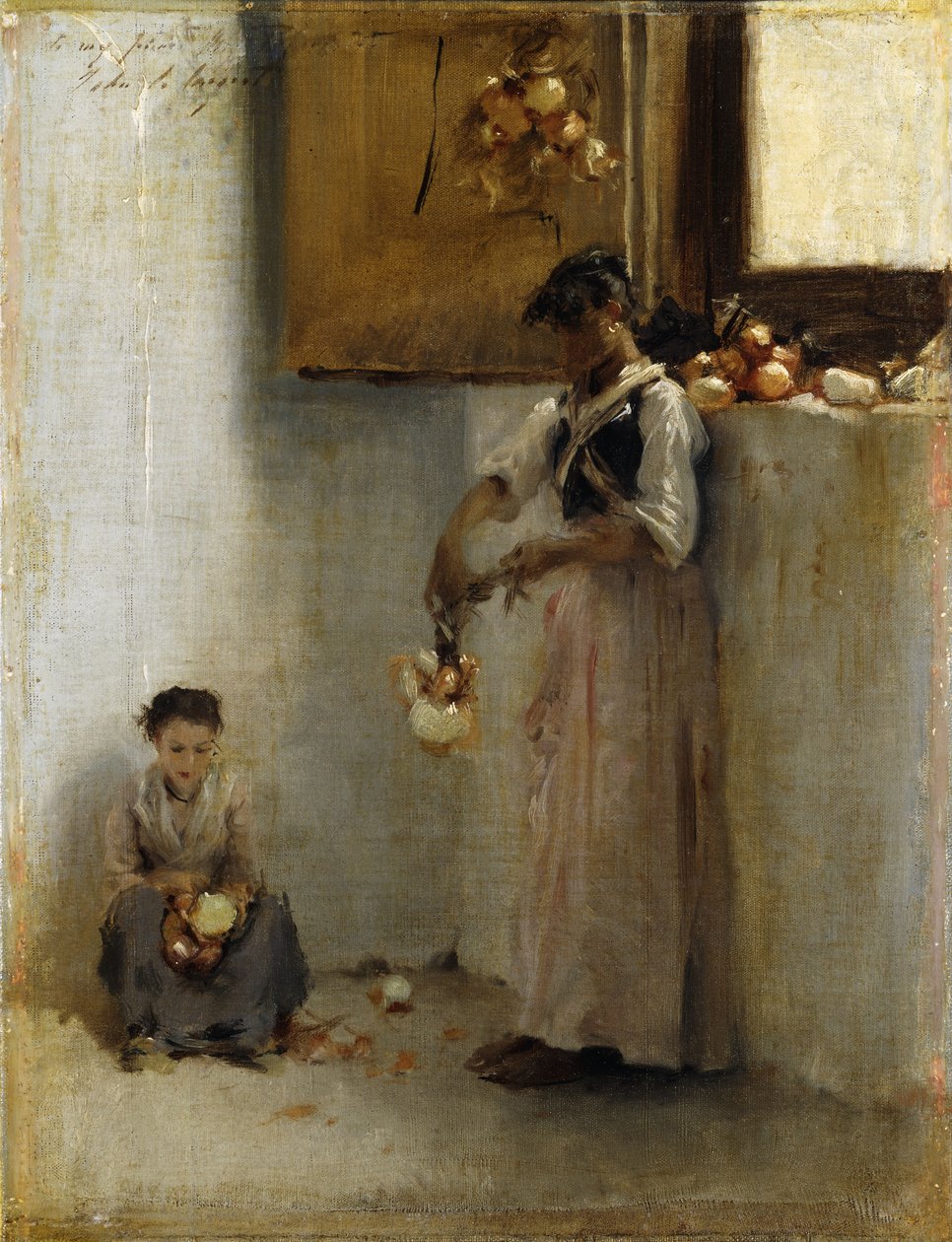 Cebula naciągana, ok. 1882 autorstwa John Singer Sargent