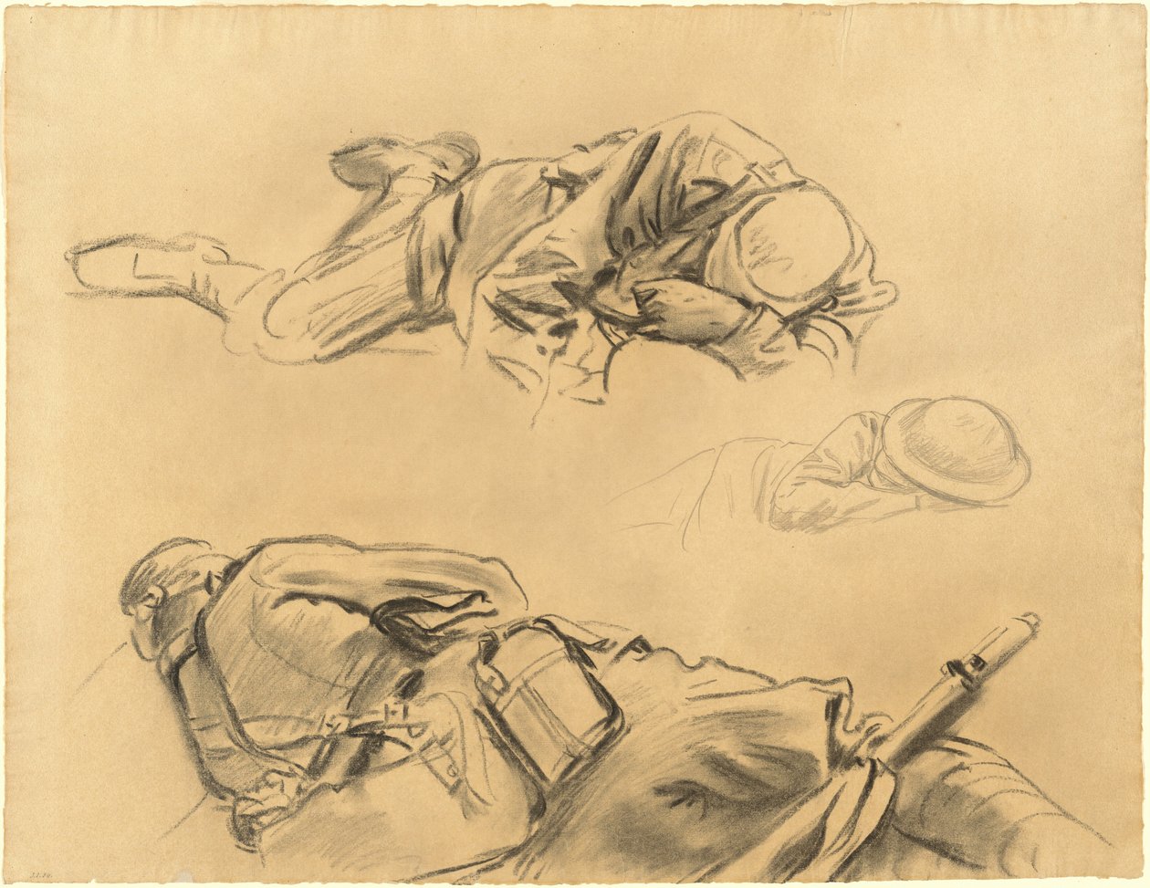 Studia dla zagazowanych, 1918-1919. autorstwa John Singer Sargent