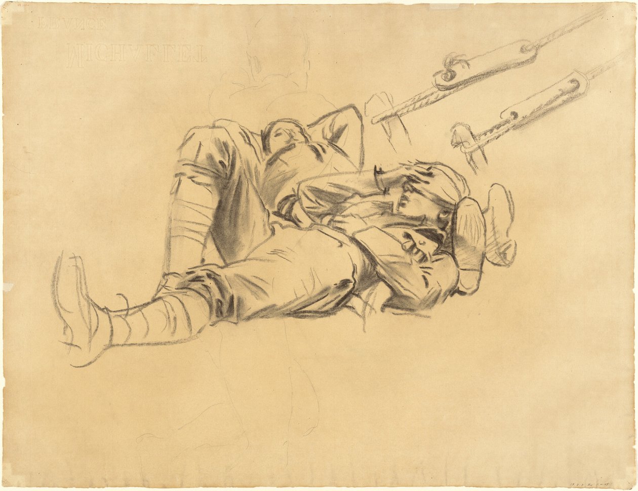 Studia dla „Zagazowanych” [odbyt] autorstwa John Singer Sargent