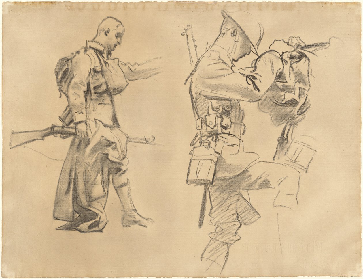 Studia dla „Zagazowanych” [odbyt] autorstwa John Singer Sargent