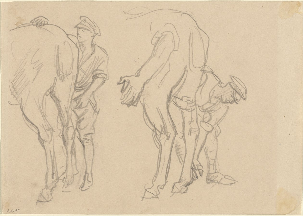 Studia dla Scots Grey, 1918. autorstwa John Singer Sargent