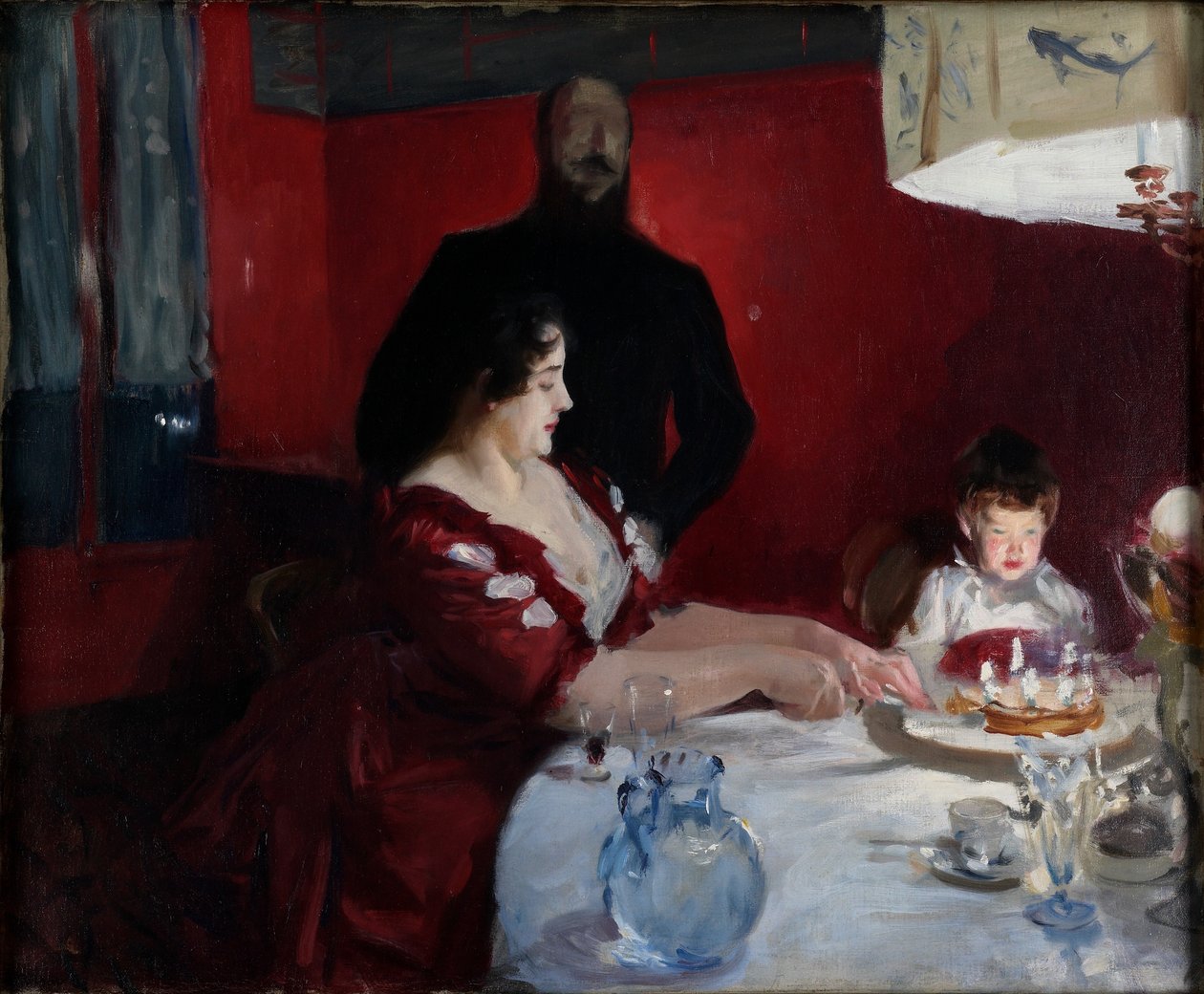 Przyjęcie urodzinowe autorstwa John Singer Sargent