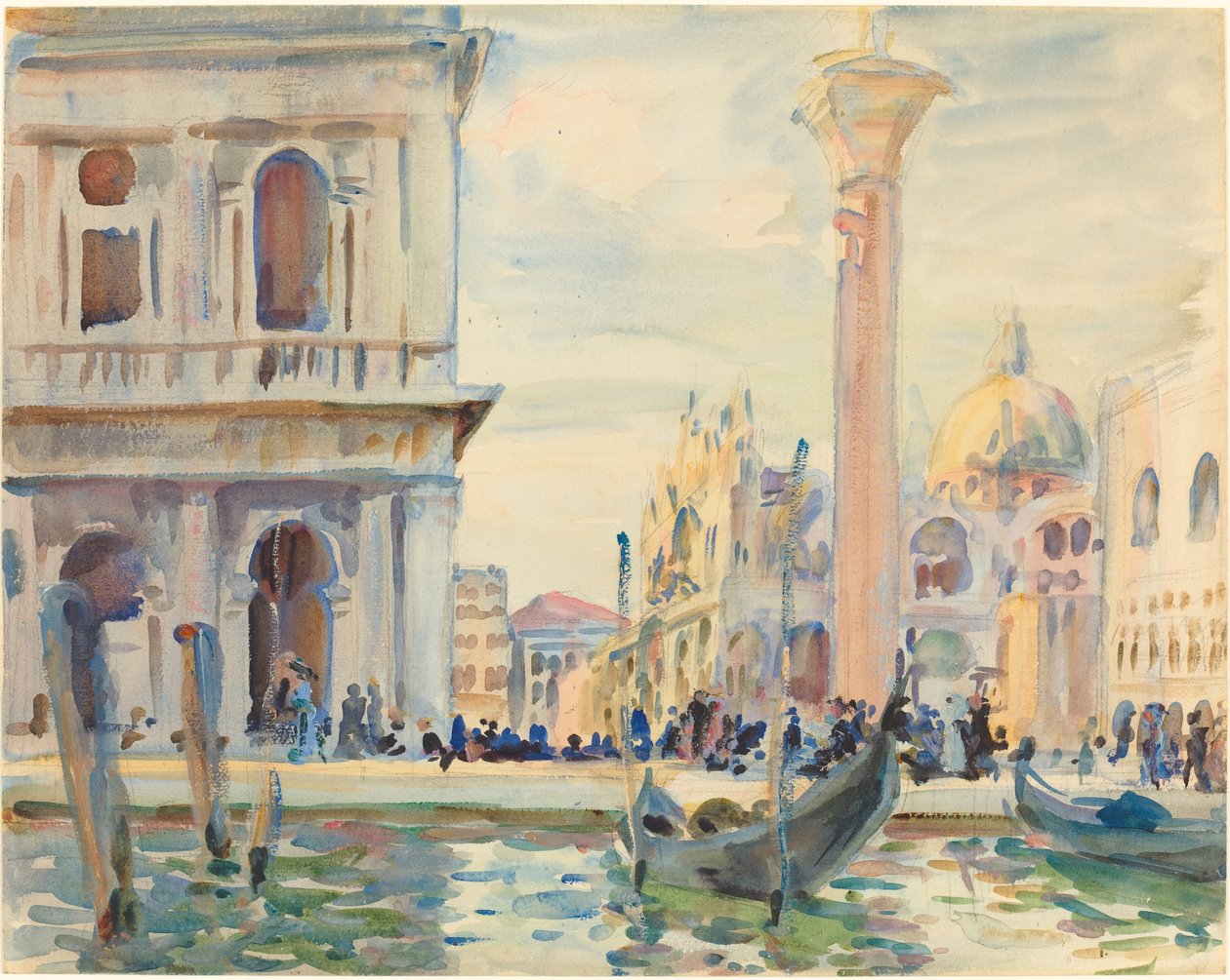 Piazzetta, ok. 1930 r. 1911. autorstwa John Singer Sargent