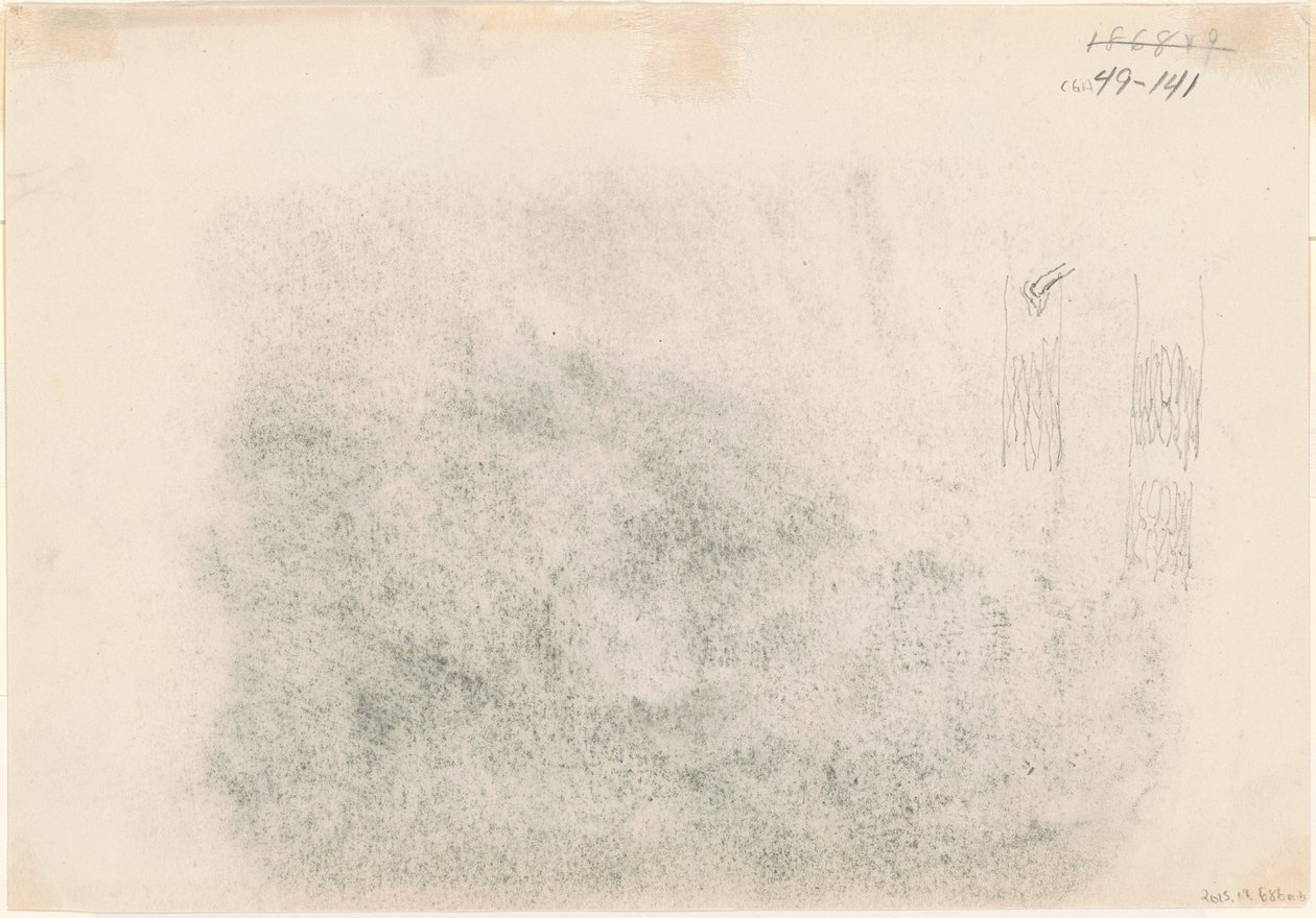 Pnie Drzew [verso] autorstwa John Singer Sargent
