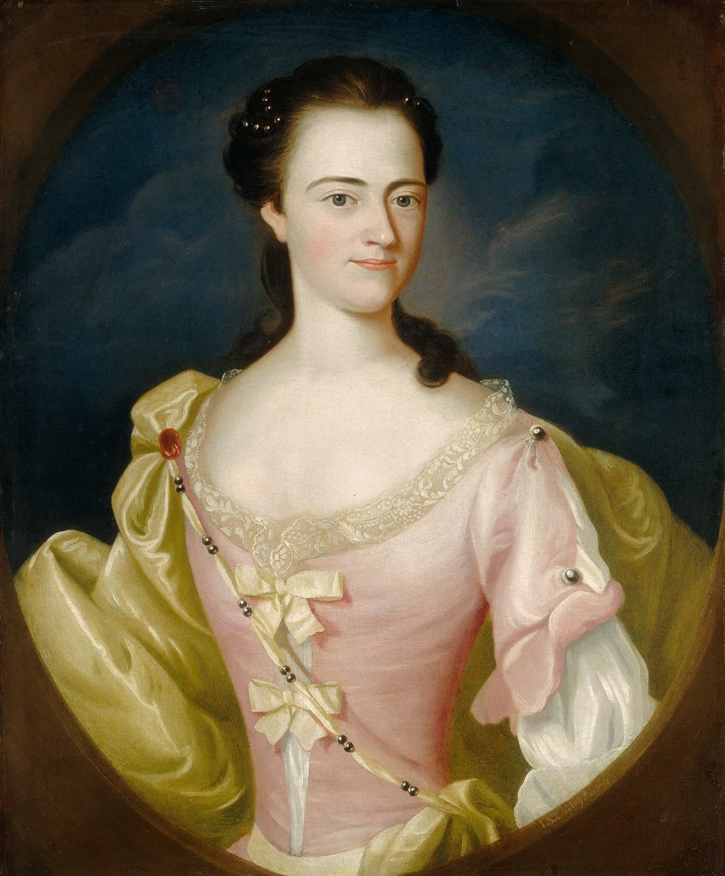 Jane Browne, 1756. autorstwa John Singleton Copley