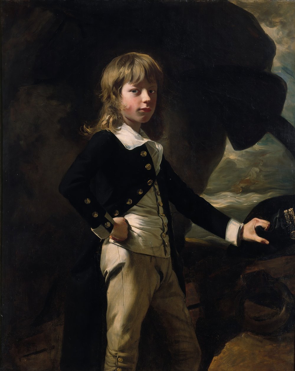 Podchorąży Augustus Brine, 1782. autorstwa John Singleton Copley