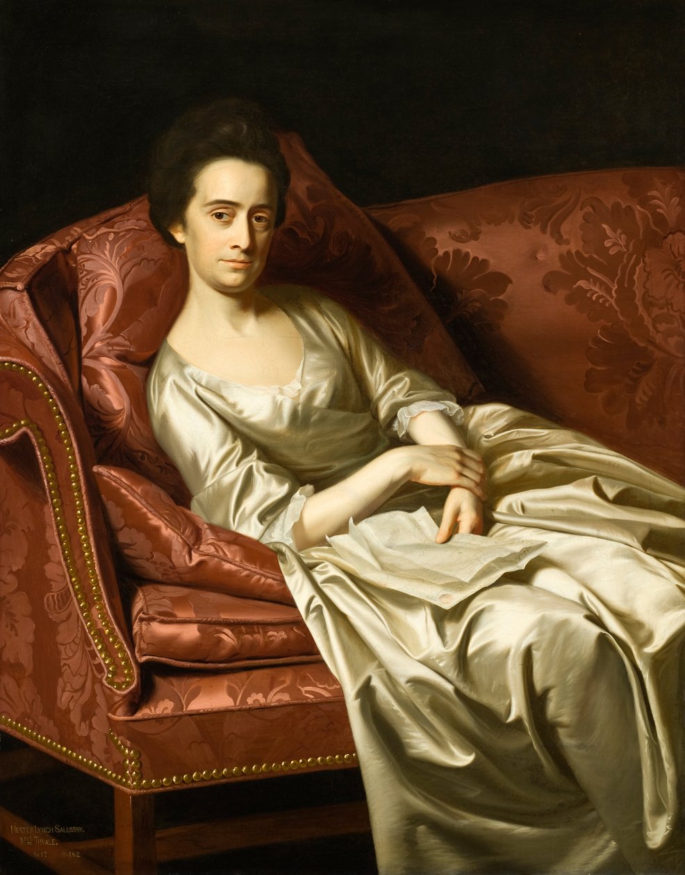 Portret damy autorstwa John Singleton Copley