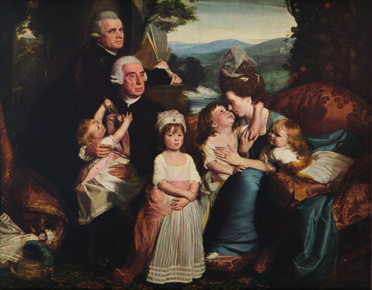 Rodzina Copleyów, 1776-1777 autorstwa John Singleton Copley