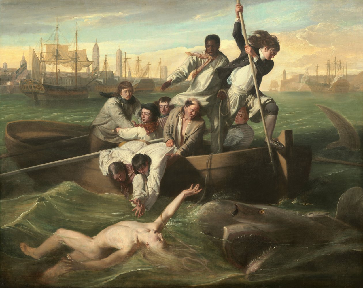 Watson i rekin autorstwa John Singleton Copley