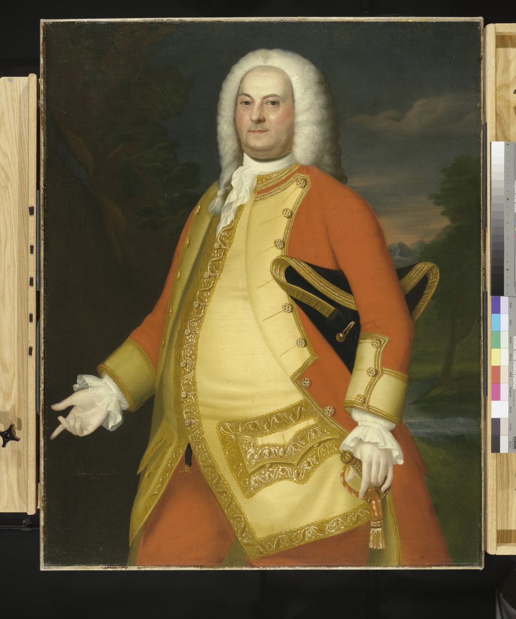William Brattle, 1756 autorstwa John Singleton Copley