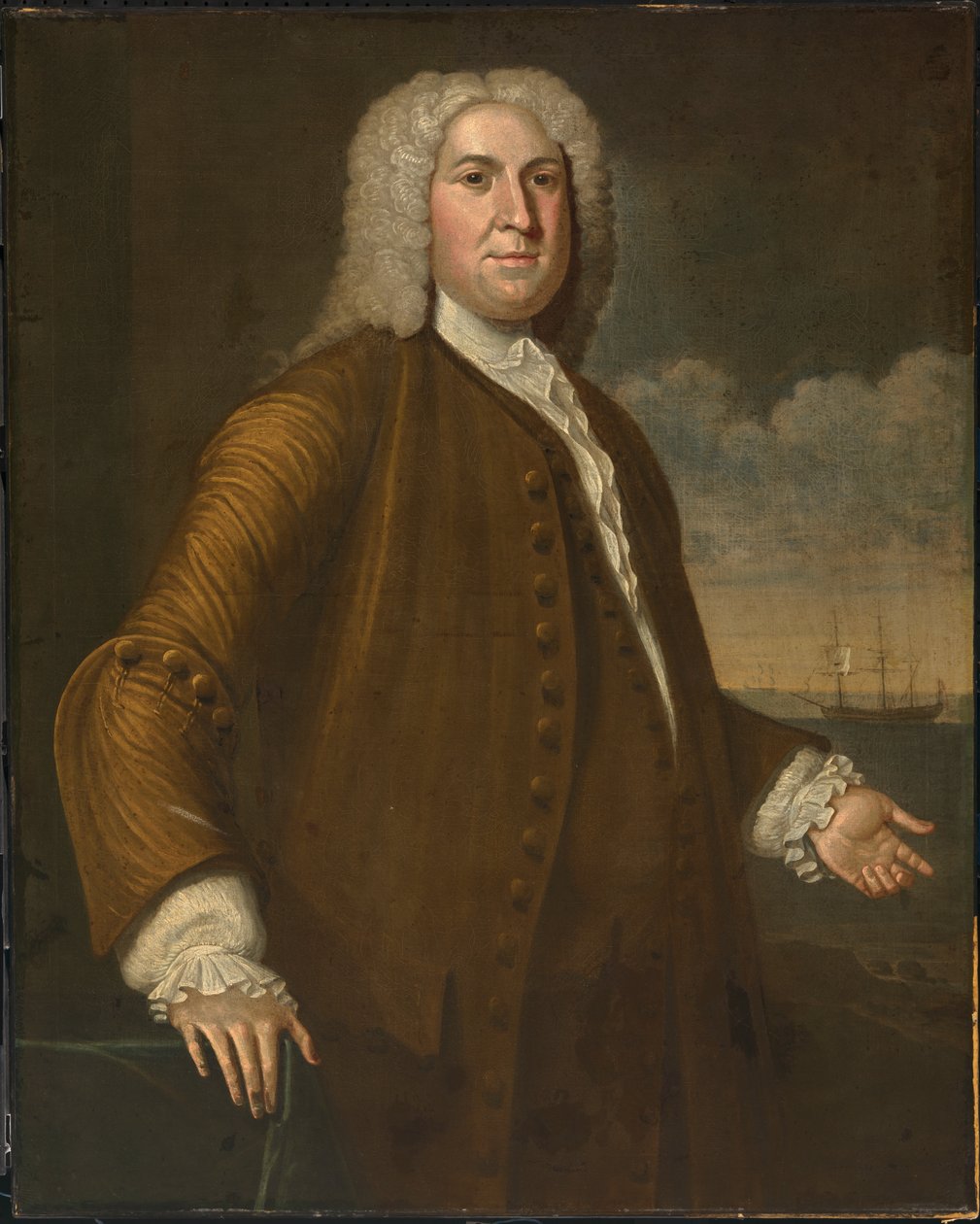 Piotr Faneuil, c. 1742. autorstwa John Smibert