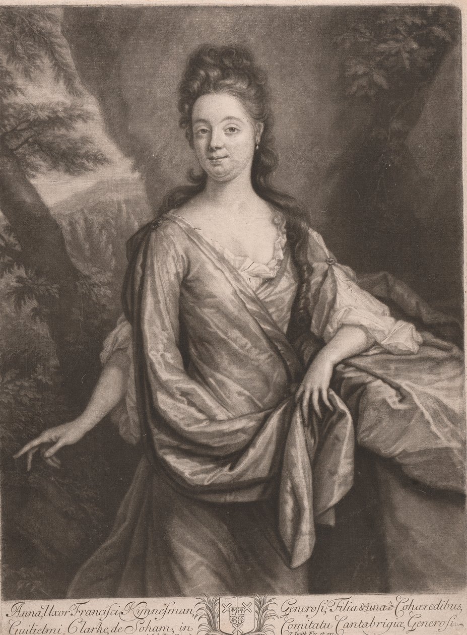 Anna, żona Franciszka Kynnesmana autorstwa John Smith