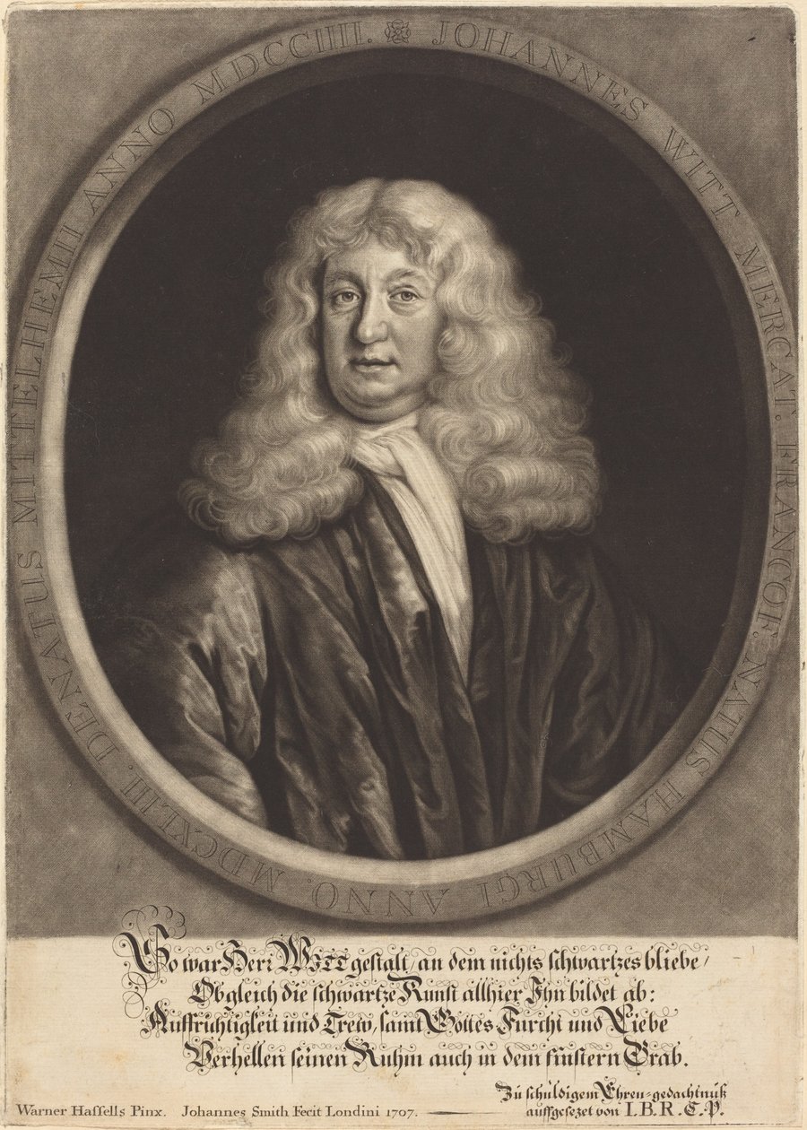 Johannes Witt autorstwa John Smith after Werner Hassells