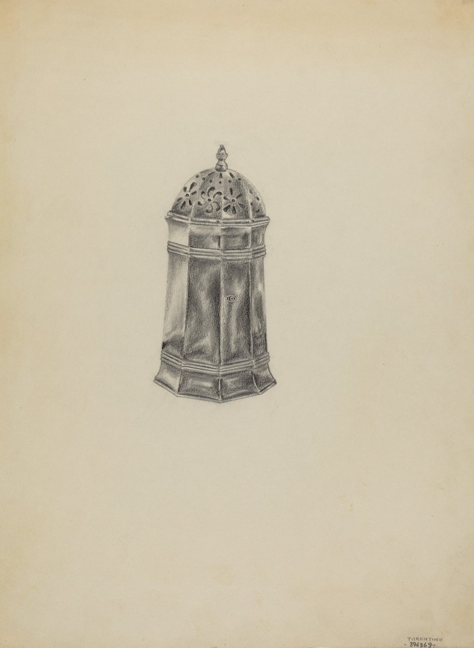 Srebrny Caster, ok. 1936. autorstwa John Tarantino