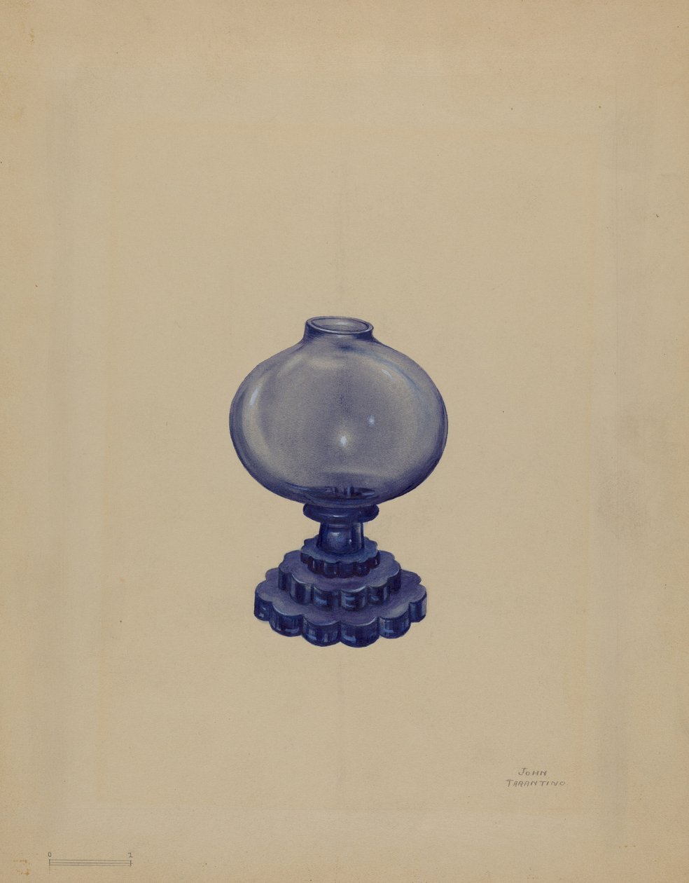 Lampa iskrowa, ok. 1936. autorstwa John Tarantino