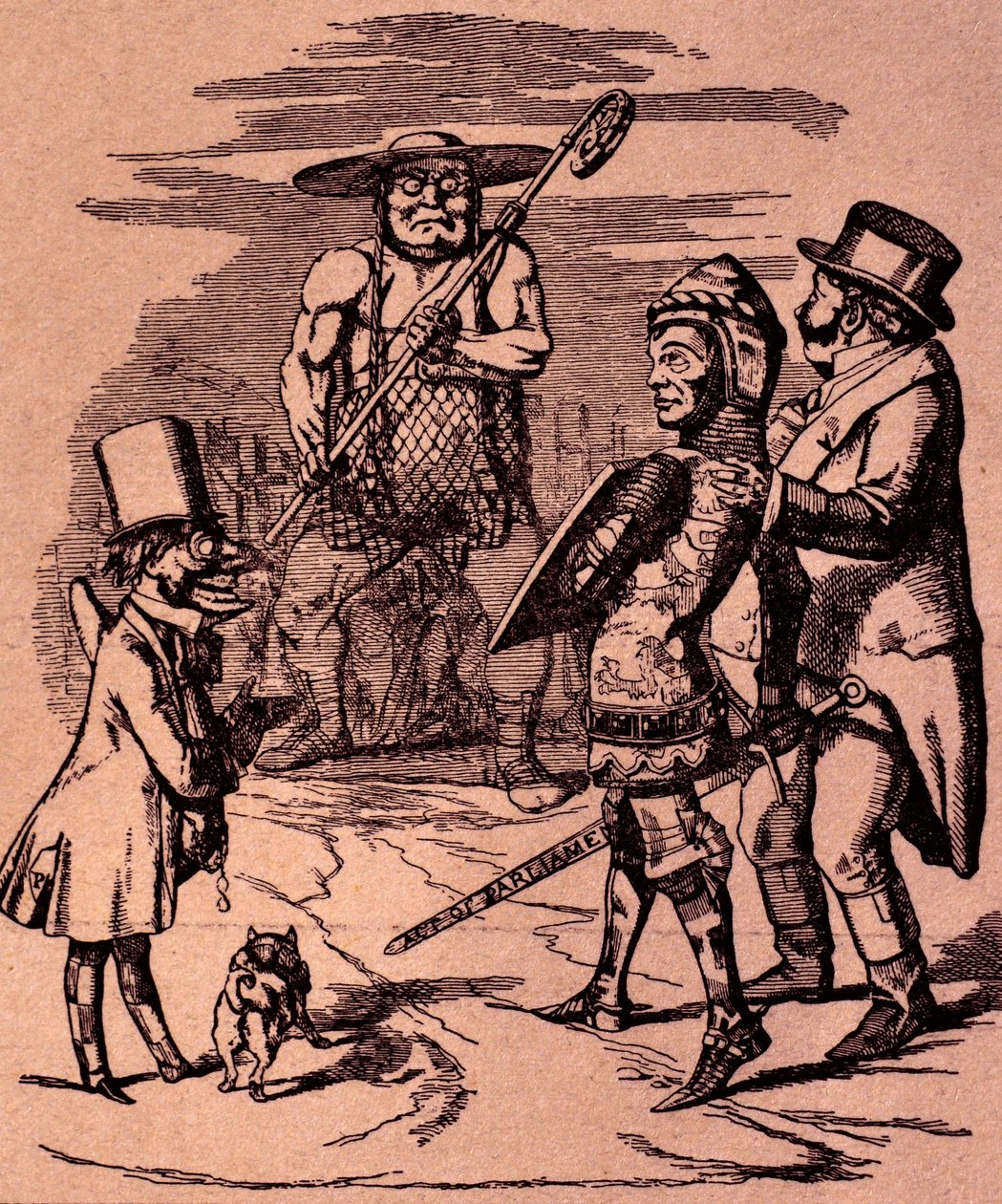 Karykatura z „Puncha” autorstwa Sir Johna Tenniela autorstwa John Tenniel