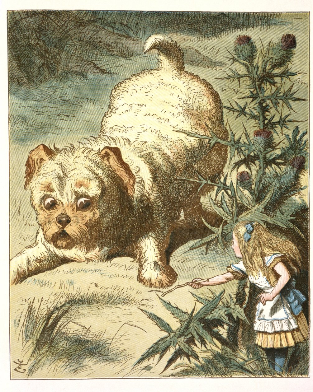 Pędź szczeniaka autorstwa John Tenniel