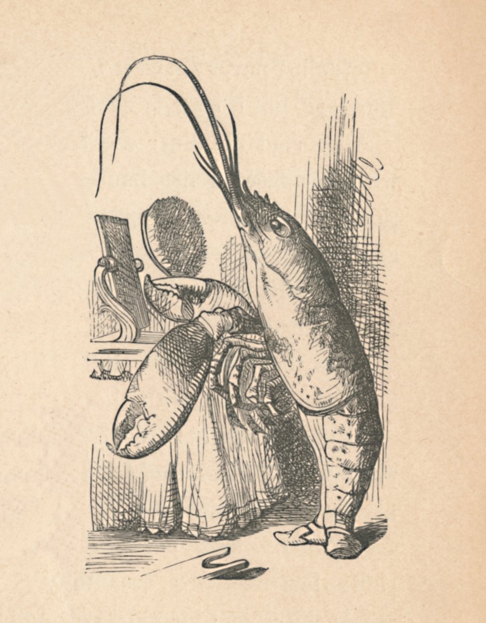 Homar, 1889 autorstwa John Tenniel