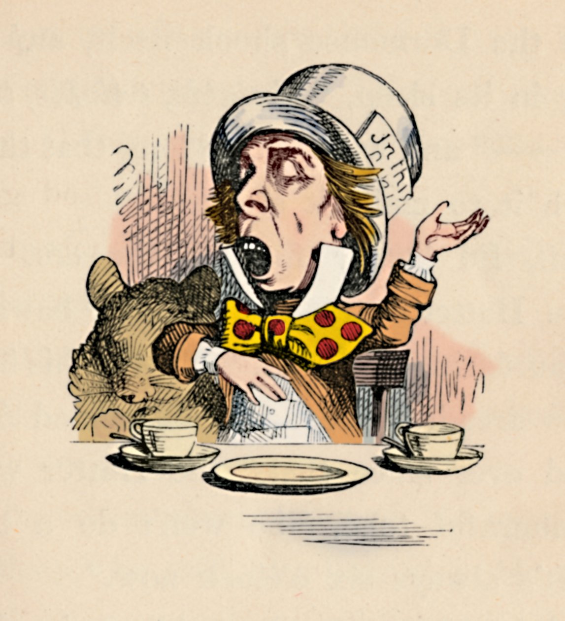 Szalony Kapelusznik, 1889 autorstwa John Tenniel
