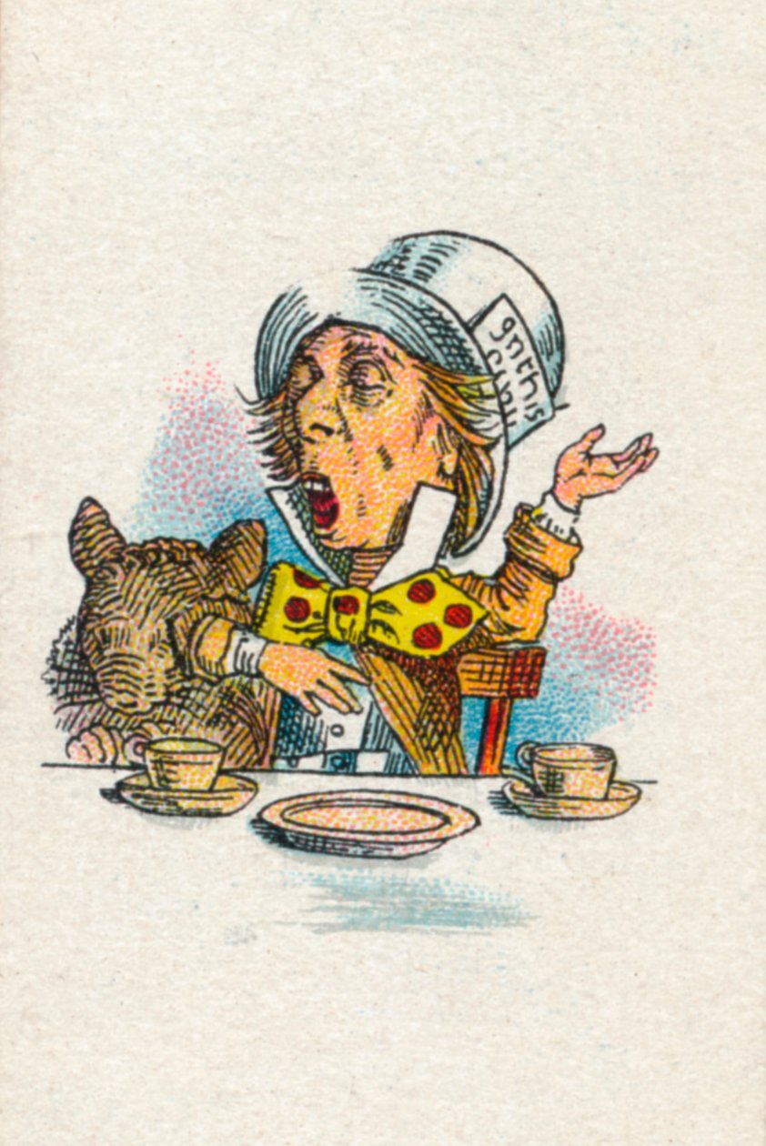 Błysk, Błysk, powiedział Kapelusznik, 1930 autorstwa John Tenniel