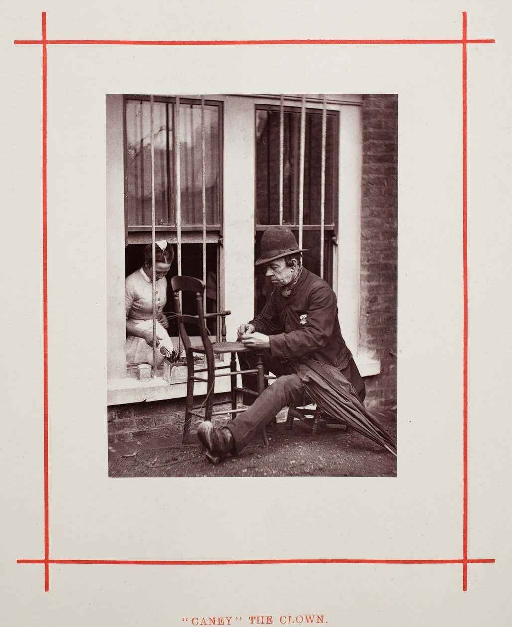 Klaun Caney, 1877. autorstwa John Thomson