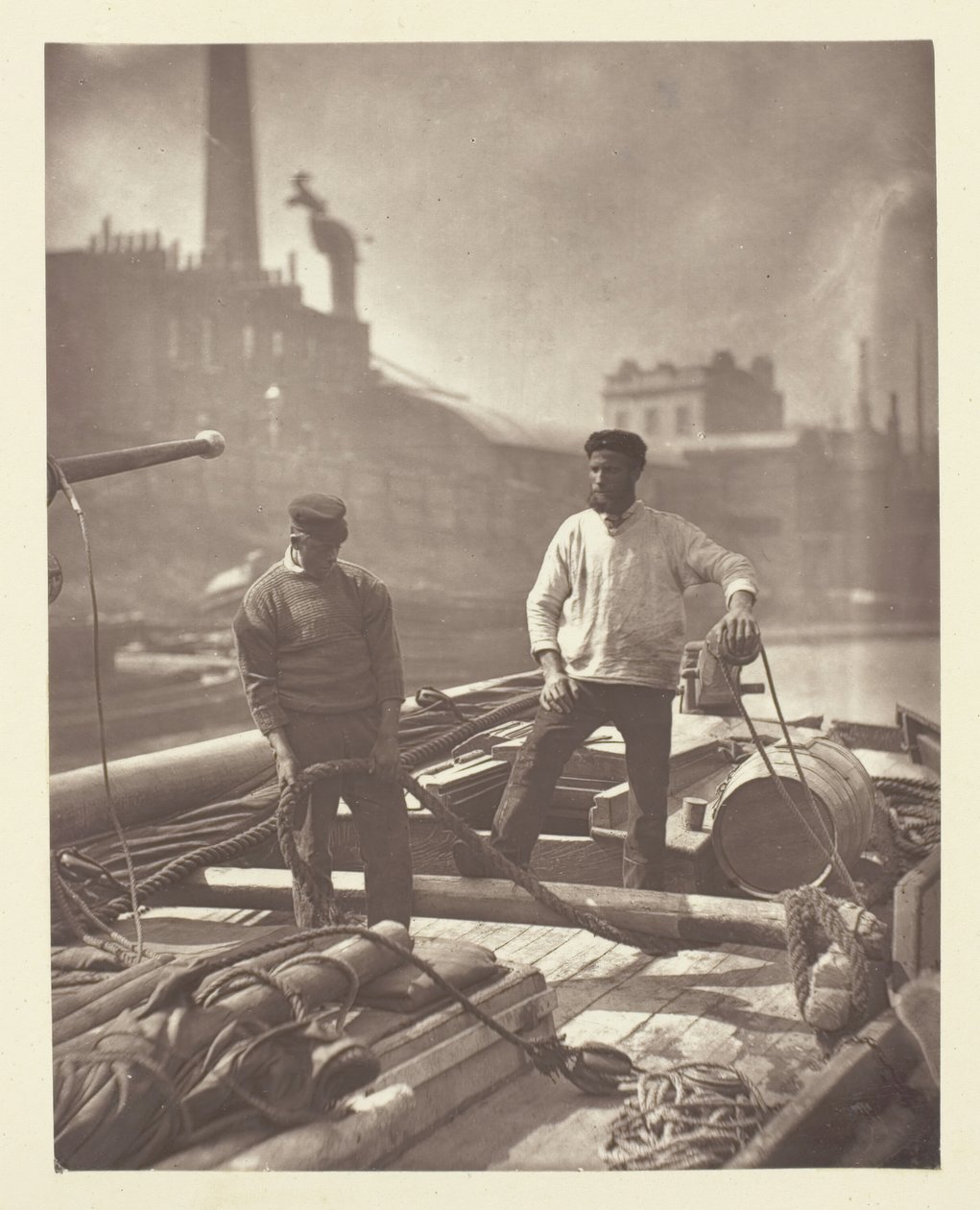Robotnicy na Cichej Autostradzie, 1881. autorstwa John Thomson