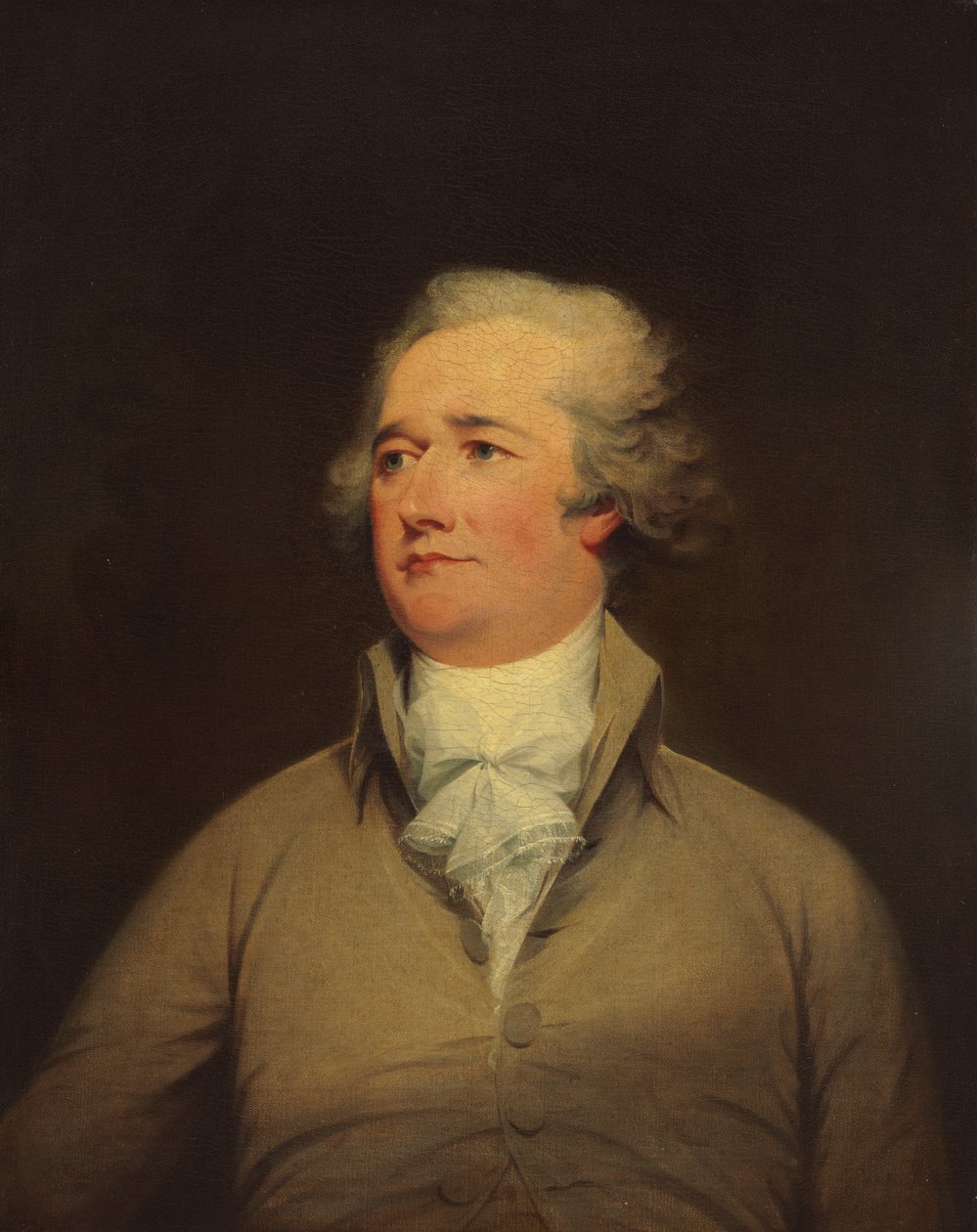 Aleksandra Hamiltona, ok. 1792. autorstwa John Trumbull