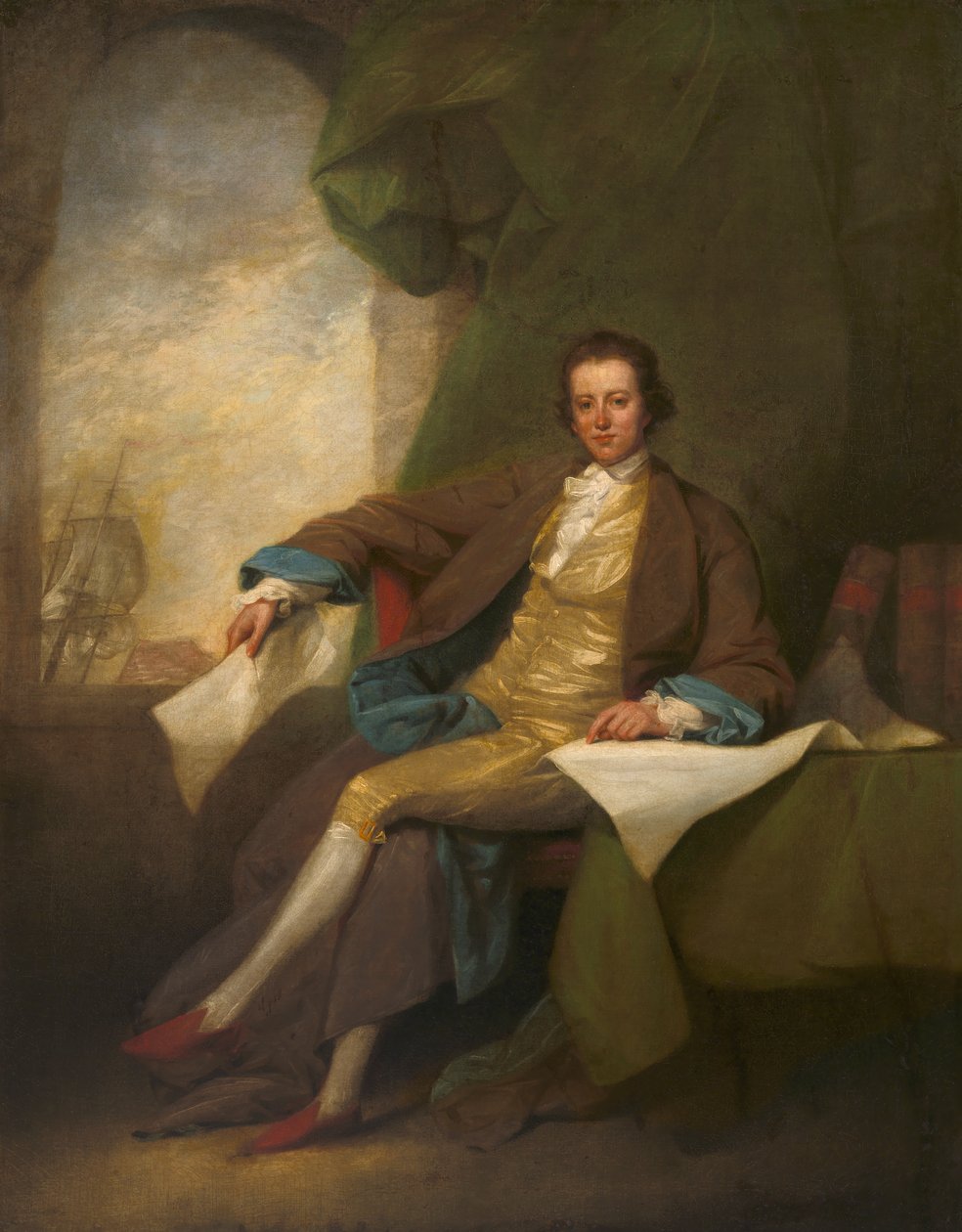 Samuel Blodget, c. 1784. autorstwa John Trumbull