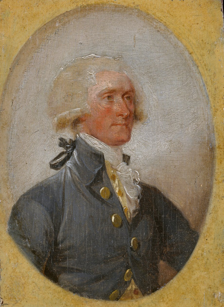 Thomas Jefferson, 1788. autorstwa John Trumbull