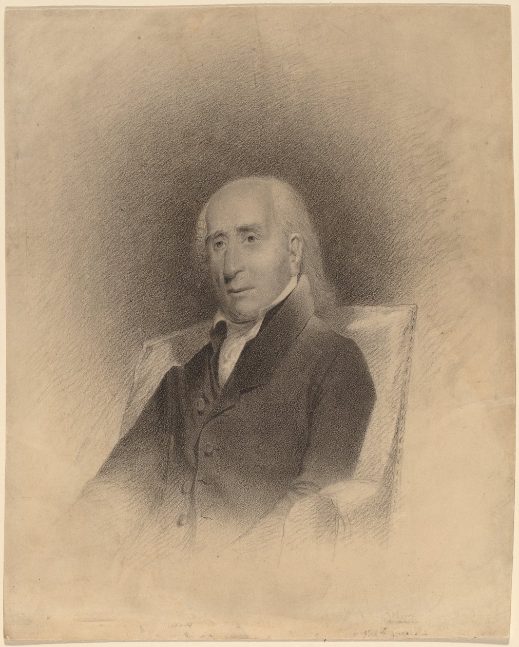 Portret siedzącego mężczyzny autorstwa John Vanderlyn