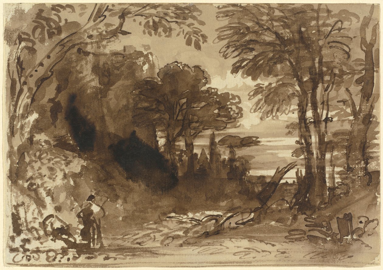 Polana w lesie autorstwa John Varley