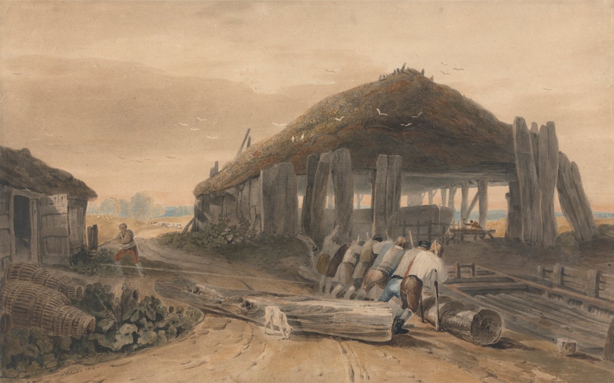 Budowa łodzi autorstwa John Varley