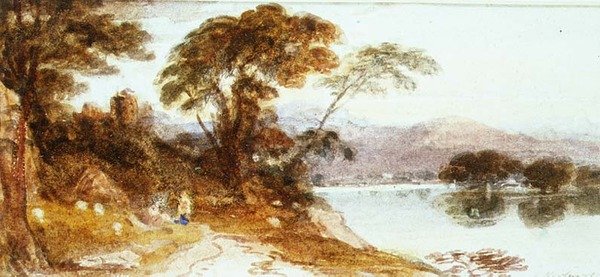 Krajobraz autorstwa John Varley