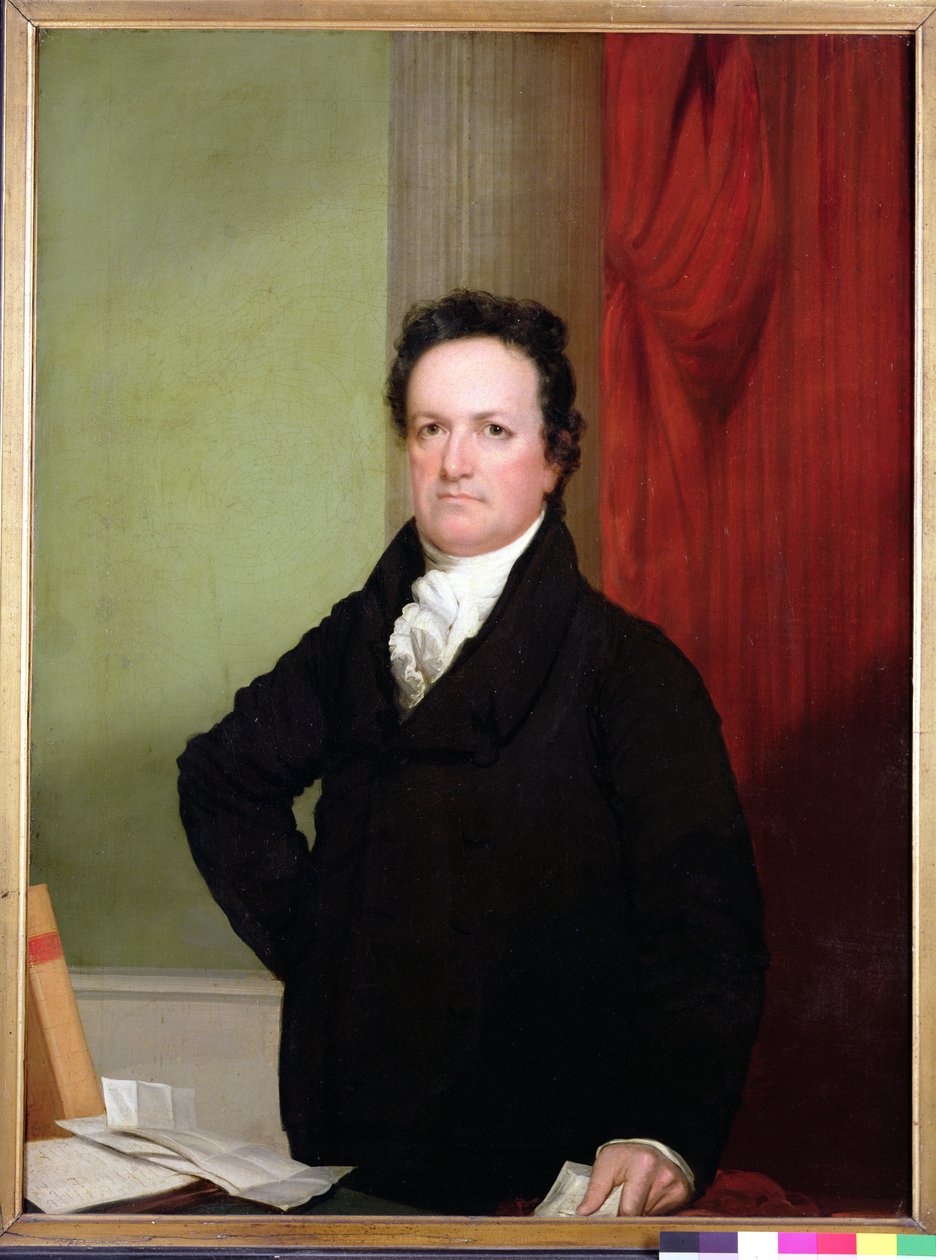 De Witt Clinton (1769-1828) ok. 1816 r autorstwa John Wesley Jarvis
