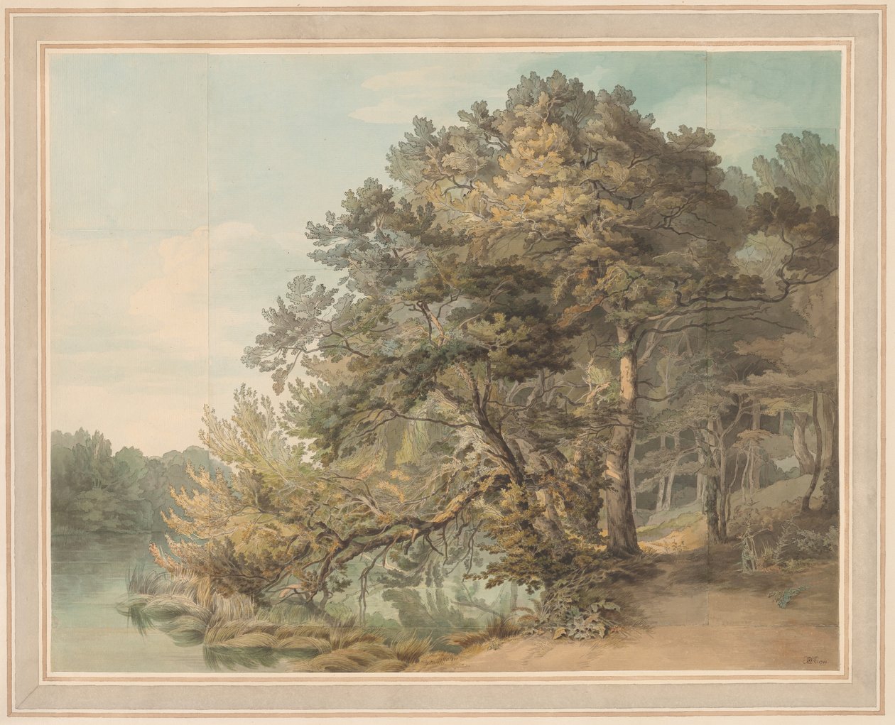 Peamore, Devon autorstwa John White Abbott