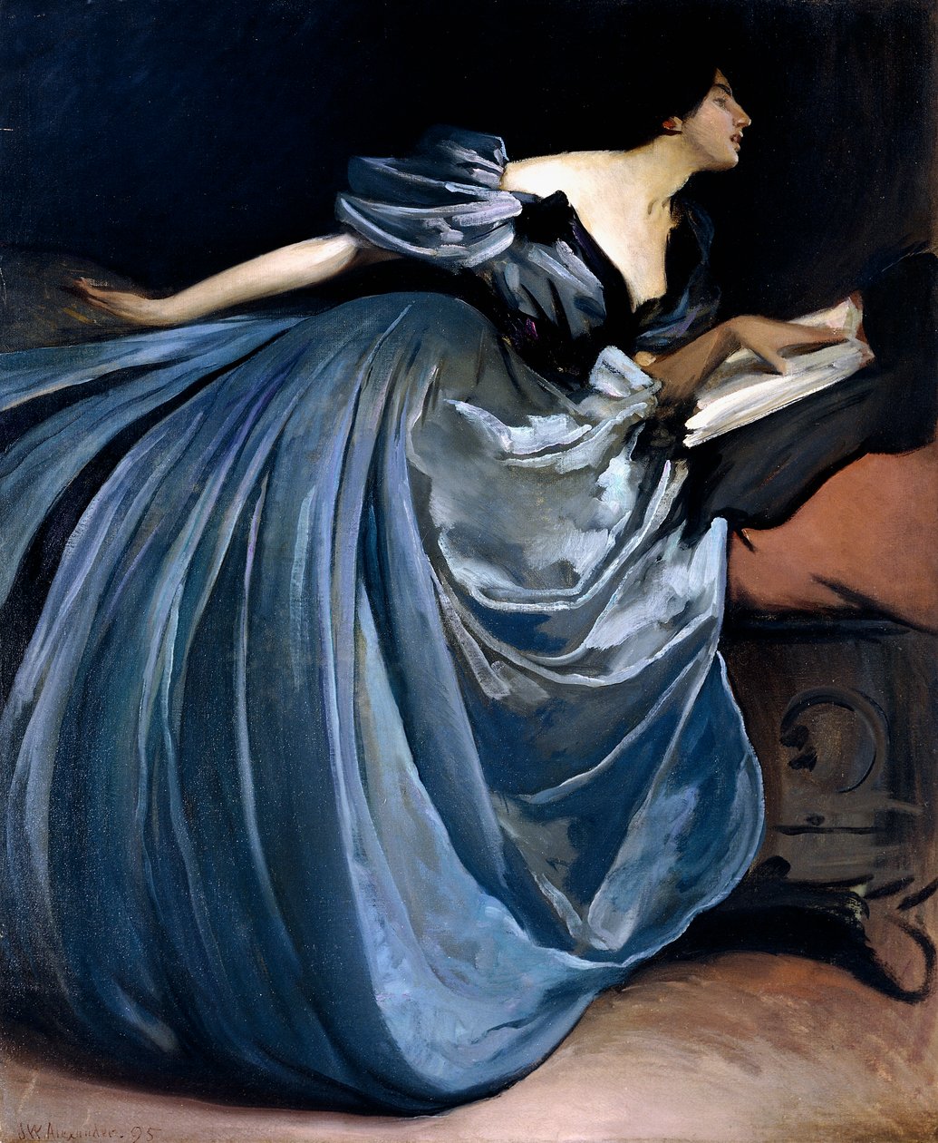 Alathea, 1895 autorstwa John White Alexander