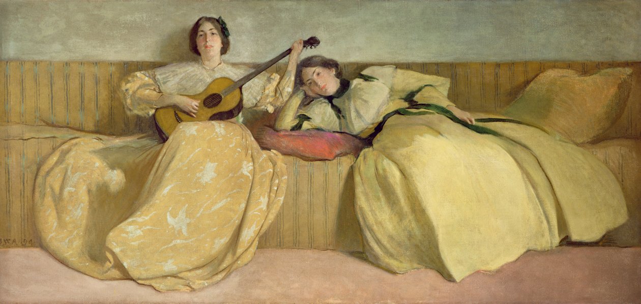 Panel do pokoju muzycznego, 1894 autorstwa John White Alexander