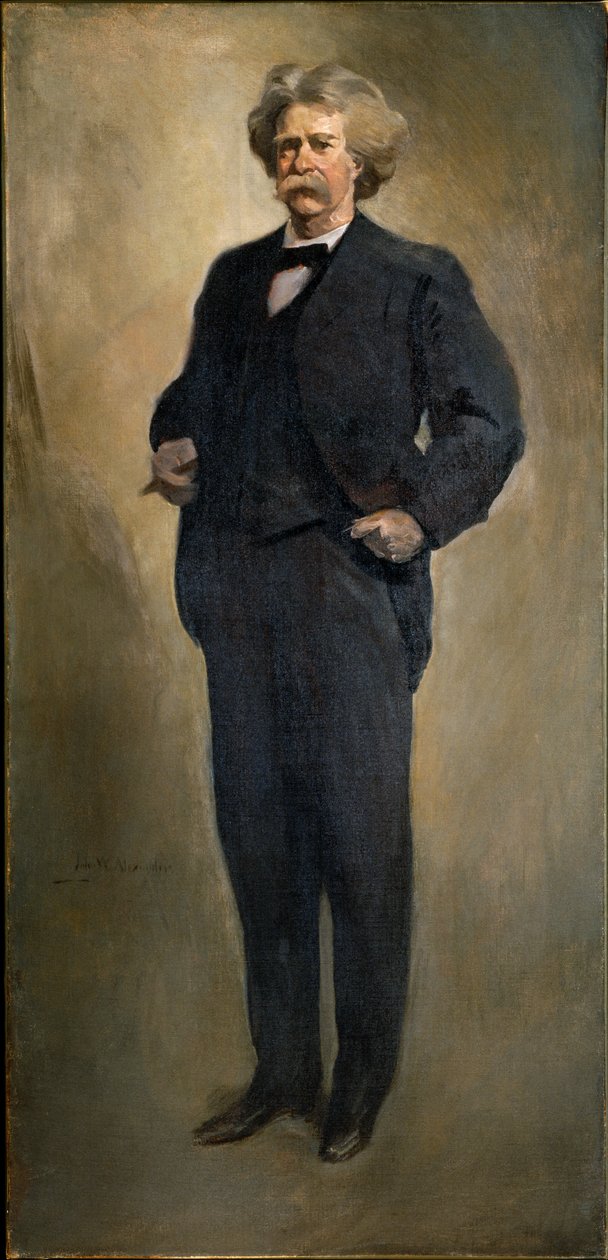 Samuel L. Clemens (Mark Twain) autorstwa John White Alexander