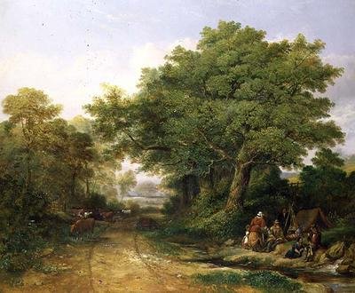Życie przydrożne autorstwa John William Brown