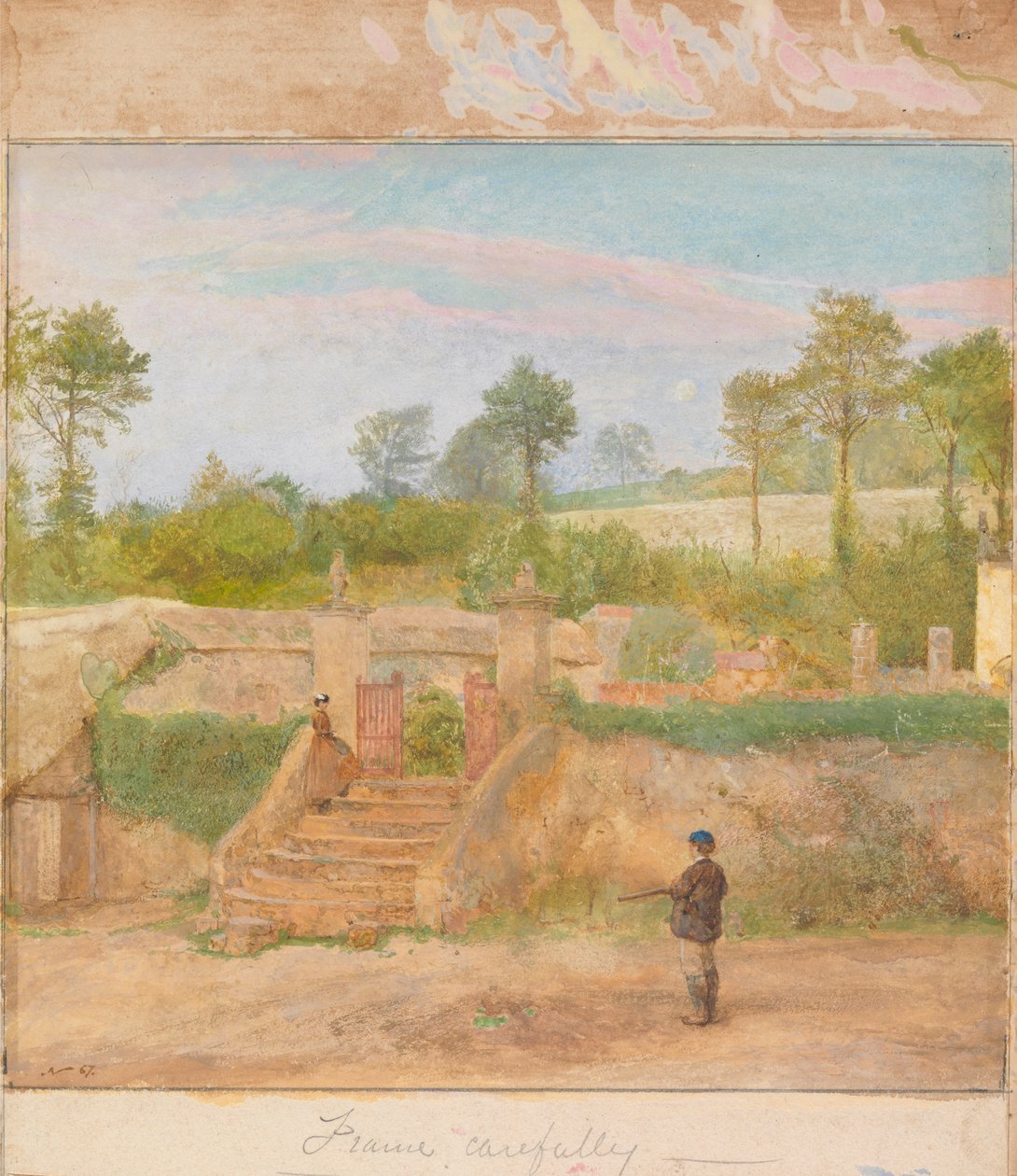 Młody kochanek autorstwa John William North